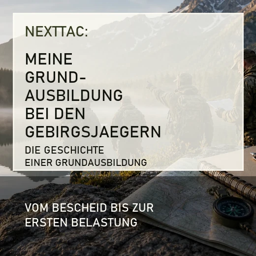 NextTac Podcastcover Grundausbildung bei den Gebirgsjägern