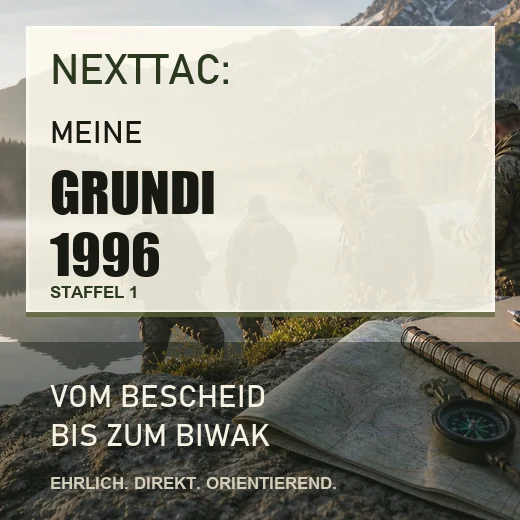 NextTac Podcastcover Meine Grundi 1996